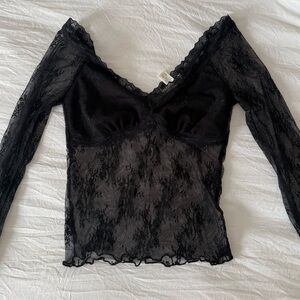 Tilly’s sheer women’s long sleeve